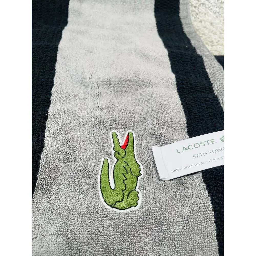 LACOSTE Bath Towel 100% Cotton 30