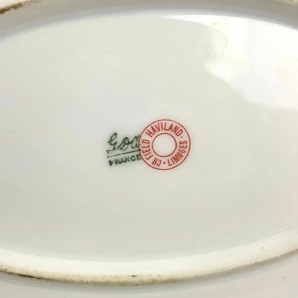 Limoges antique oval