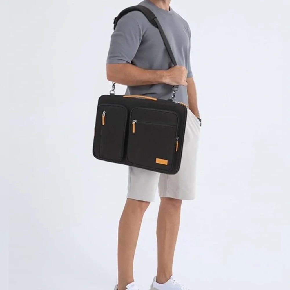 Mosiso 360 Protective Laptop Shoulder Bag