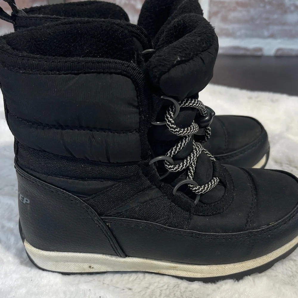 Weestep Kids Black Winter Boots toddler size 11