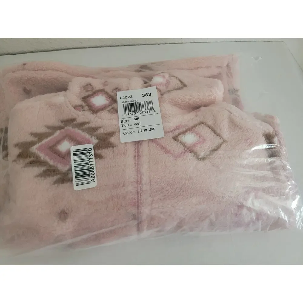 The Children’s Place‎ Girls Sherpa Zip Up Hoodie - pink