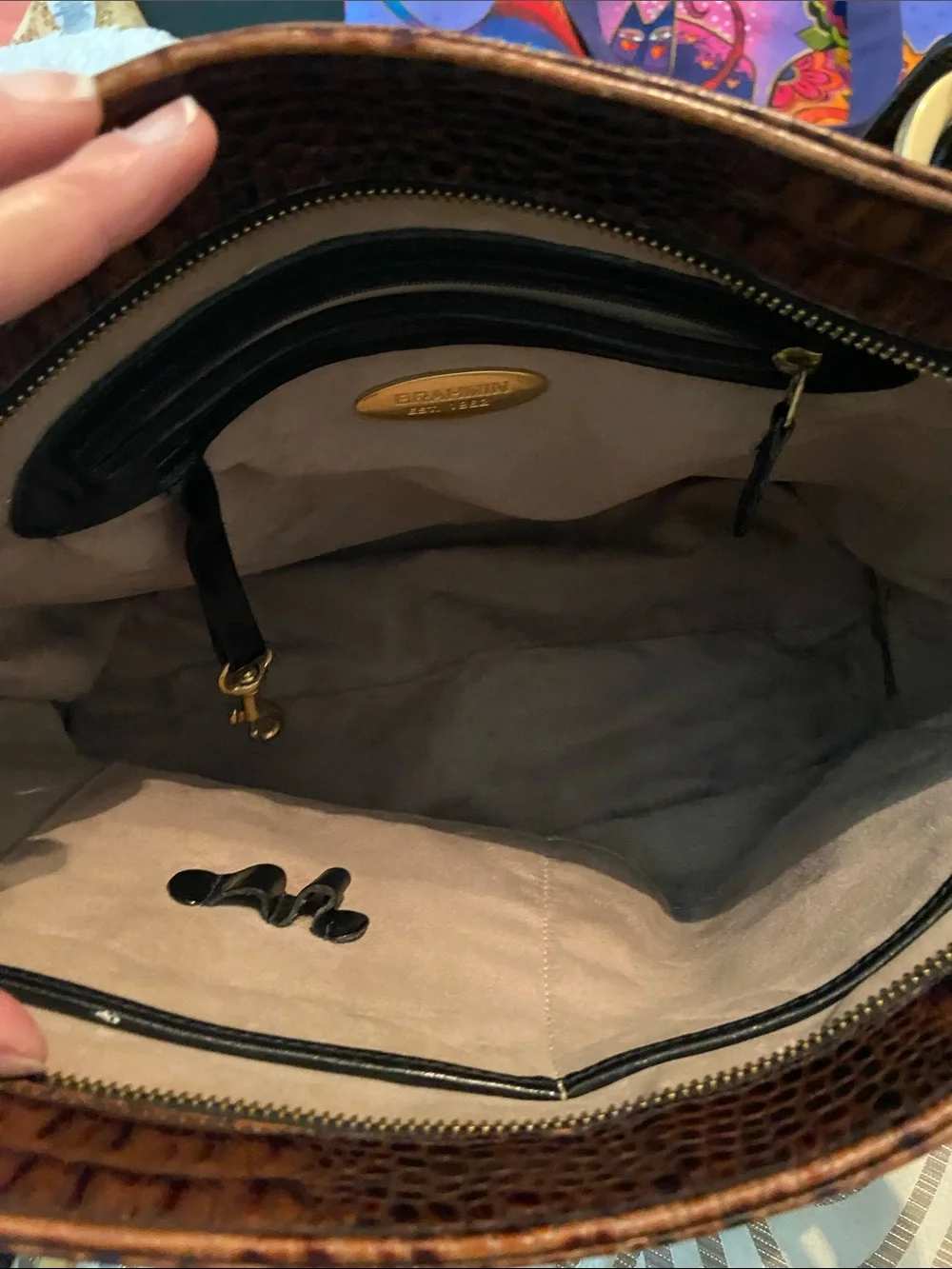 Brahmin tuscan collectionblack