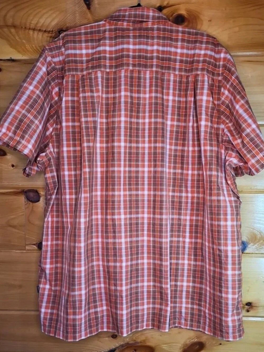 The North Face Shirt Men’s Size XXL Plaid Short Sleeve Lightweight Button Up