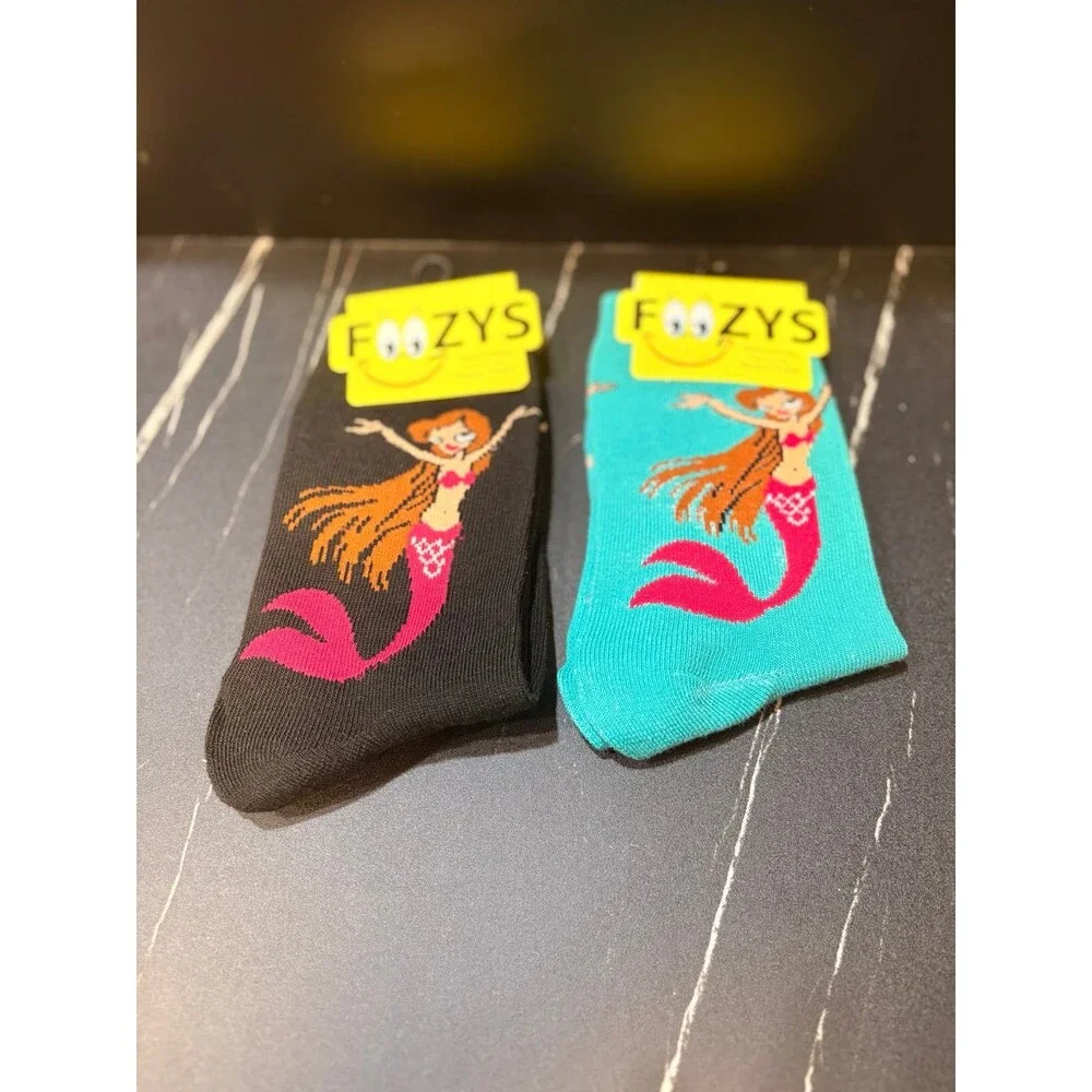 Foozys‎ Novelty Socks Mermaid Design Set of 2