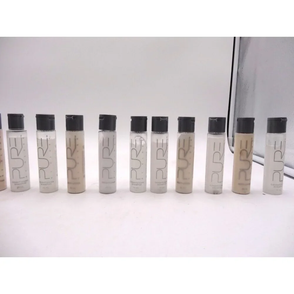 PURE BY GLOSS Travel Size X 18 ‎ Lot Shampoo Conditioner Body Wash Lotion 28mL