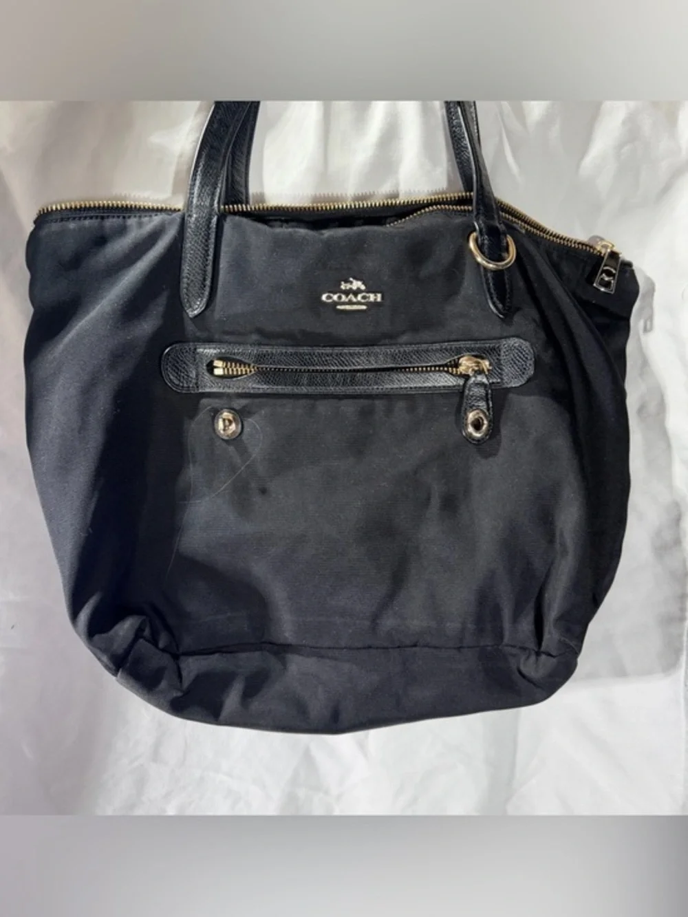 Coach Black Shoulder Bag