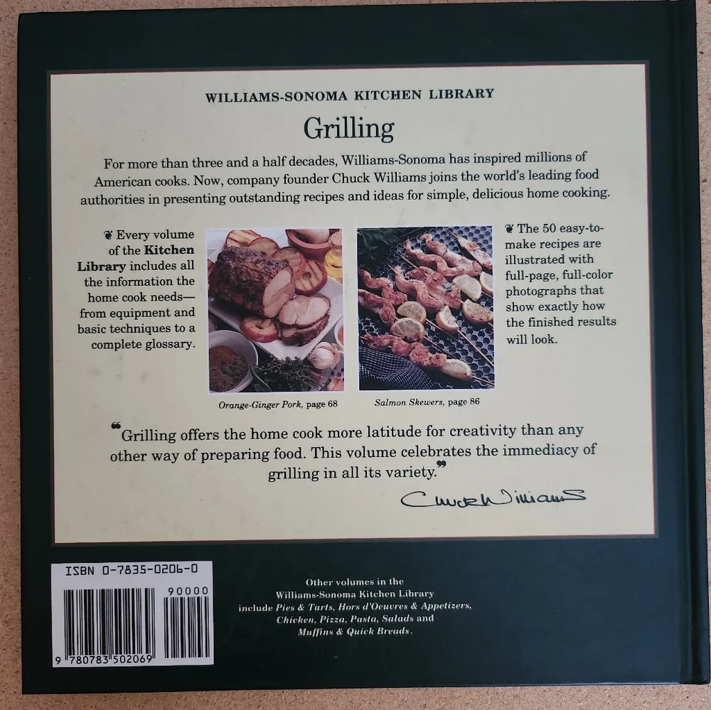Williams Sonoma grilling williams