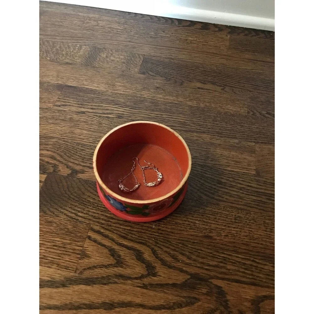 vintage wooden bowl