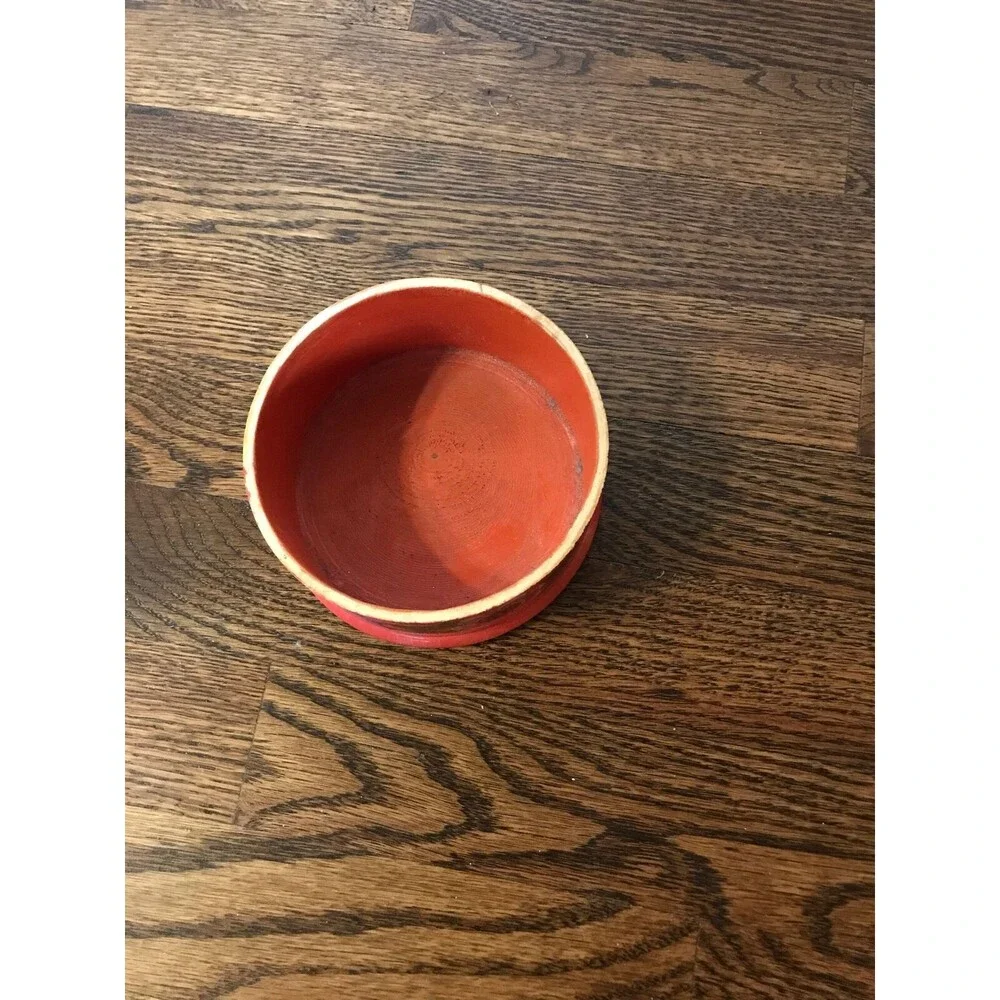 vintage wooden bowl