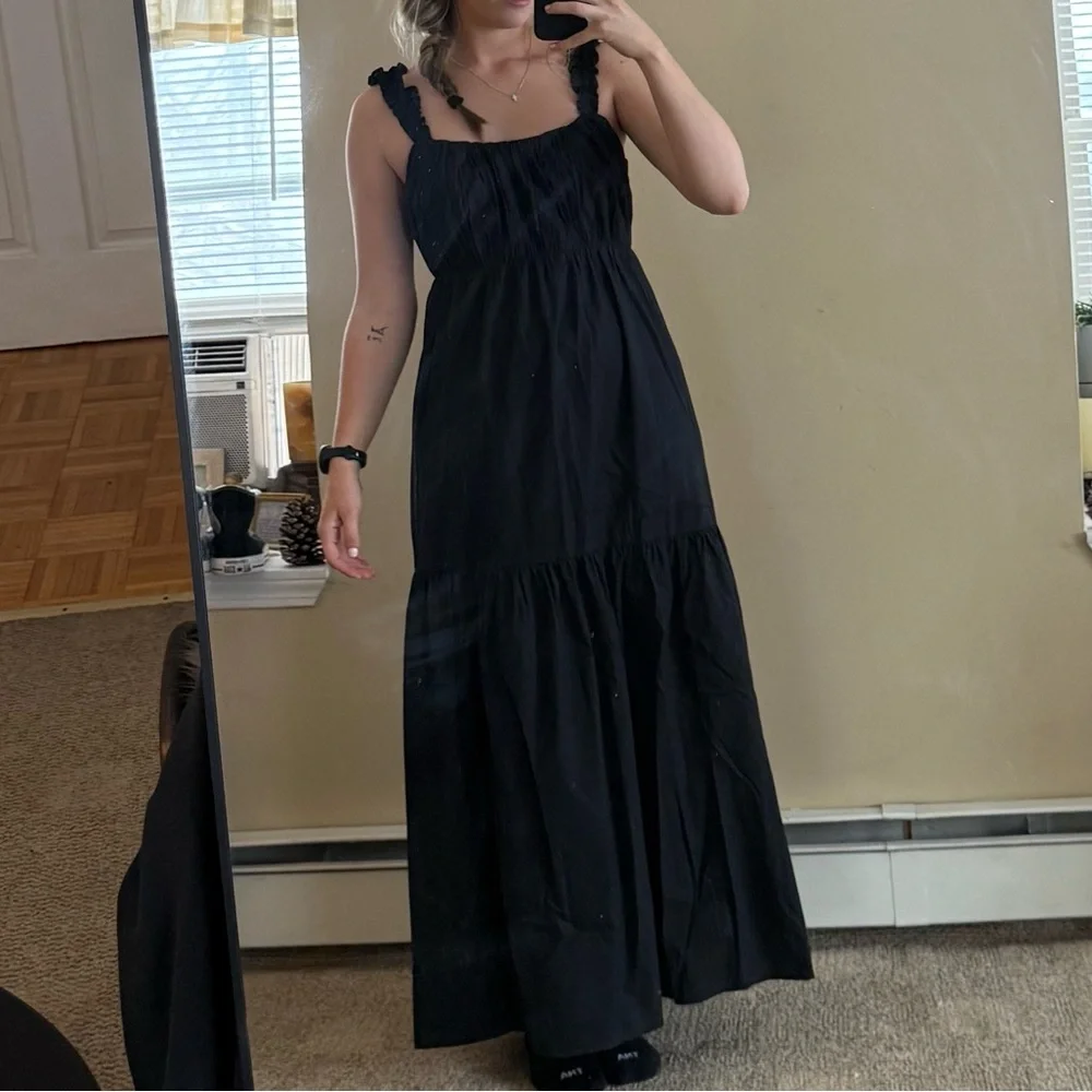 Abercrombie Black Maxi Dress