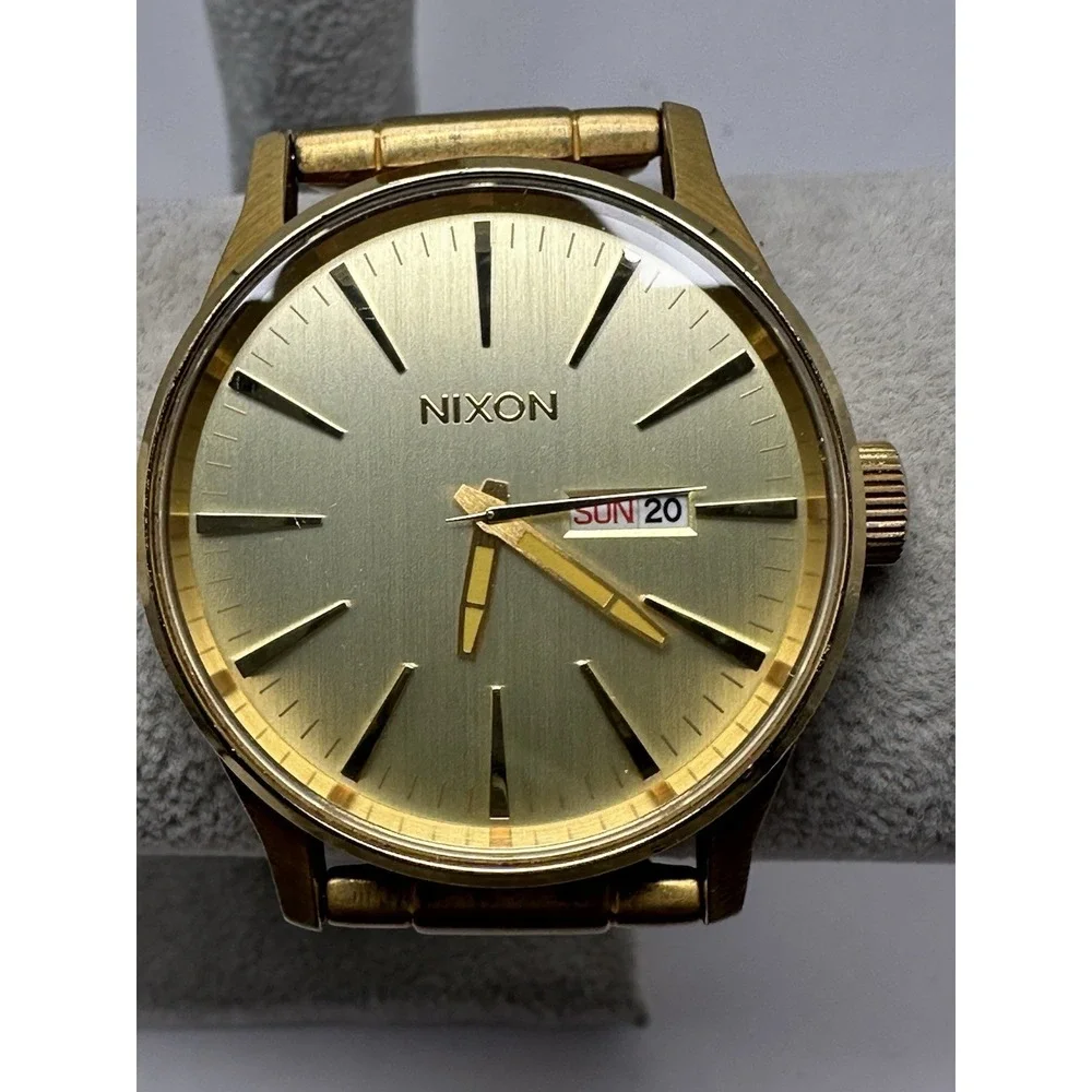 Nixon The Sentry‎ Never Be Late New Battery Mens Watch 42MM 7