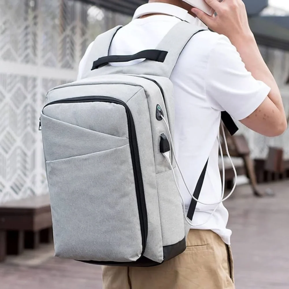 Smart laptop backpack waterproof business casual NWOT price firm!