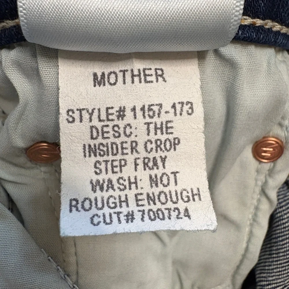 MOTHER insider crop