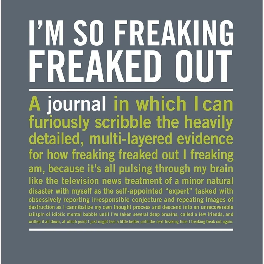 Knock Knock I'm So Freaking Freaked Out Inner-Truth Journal