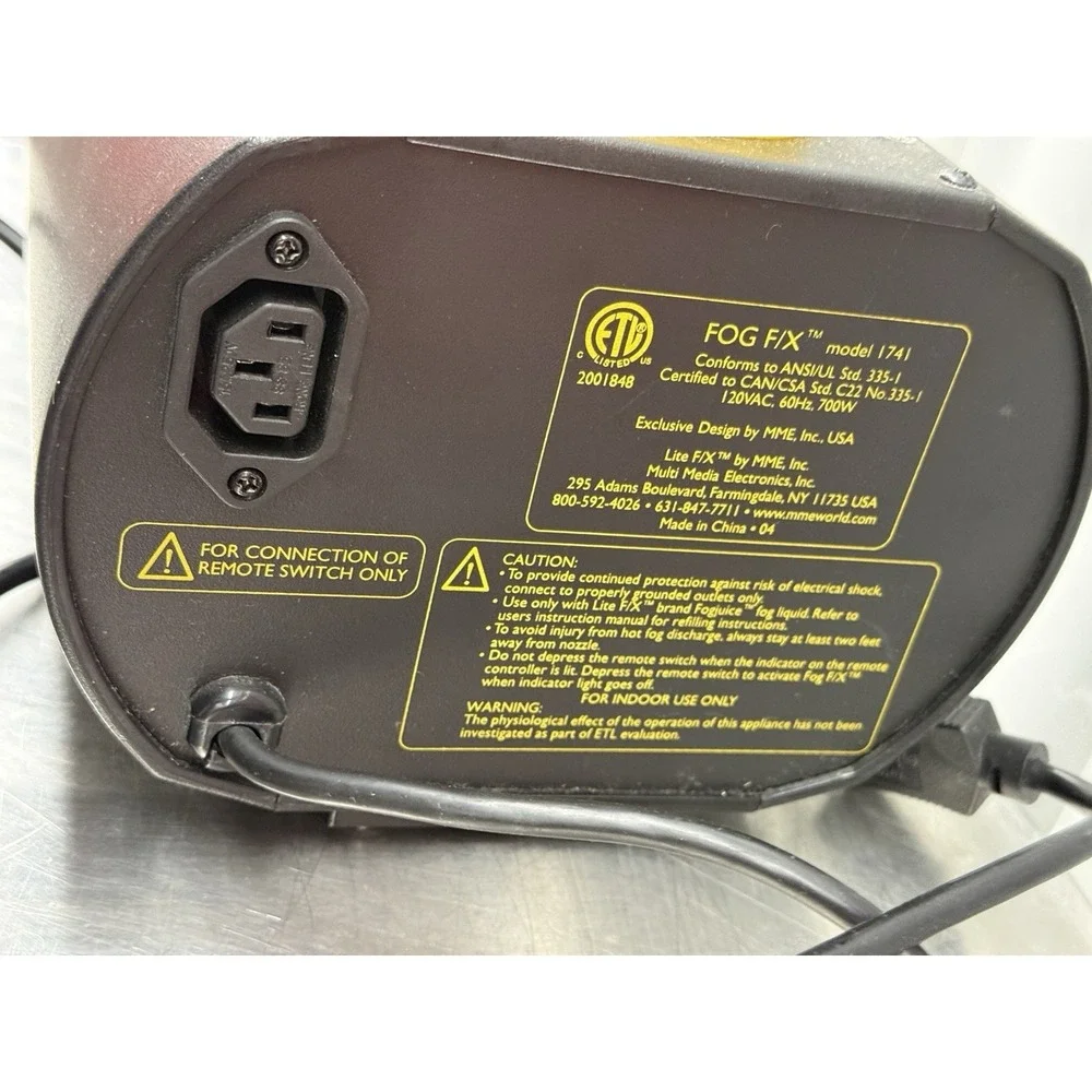 Mme.Mink fog machine