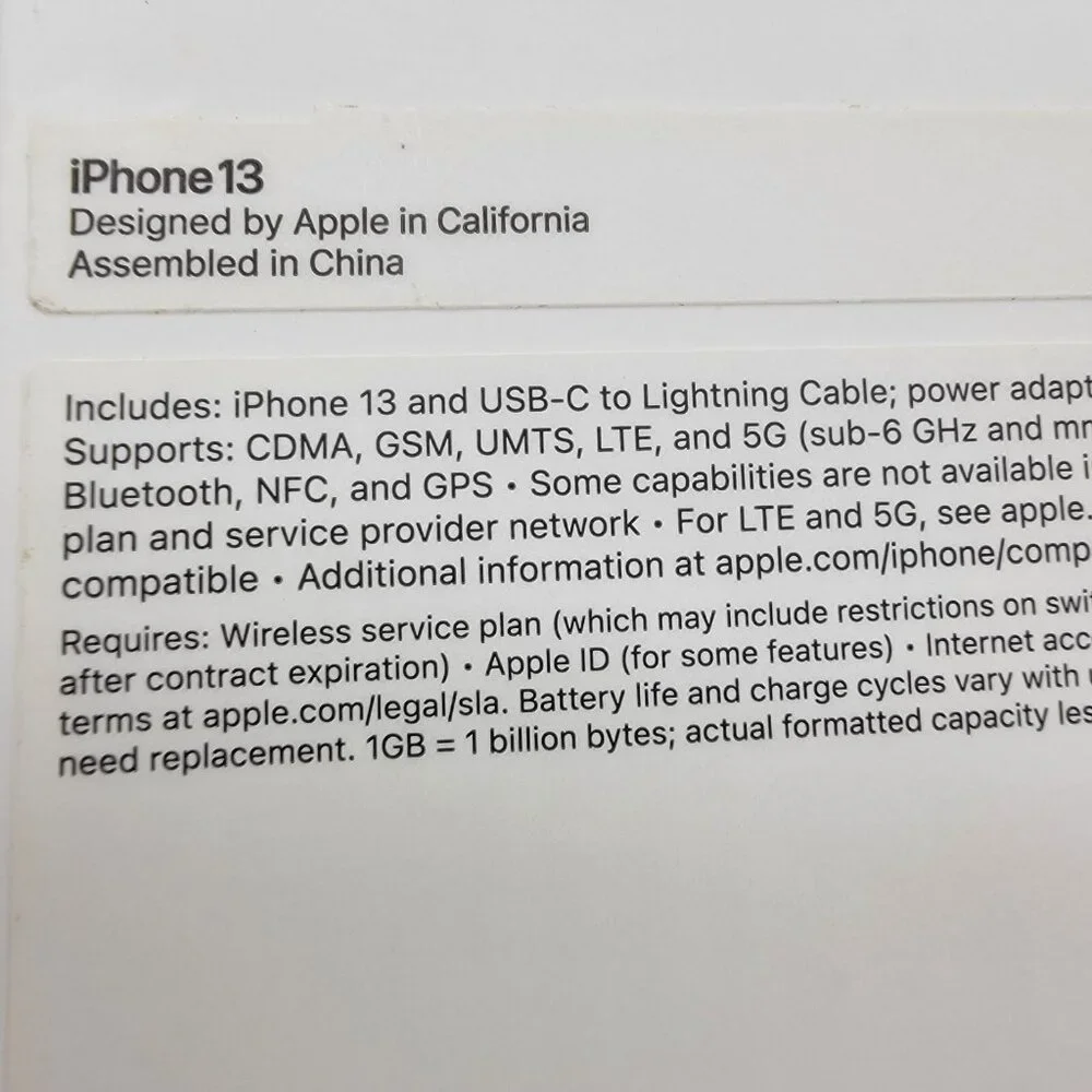 Apple iphone 13