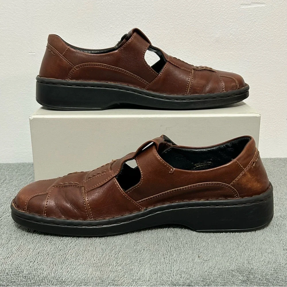 Josef Seibel Leather Fisherman Sandals