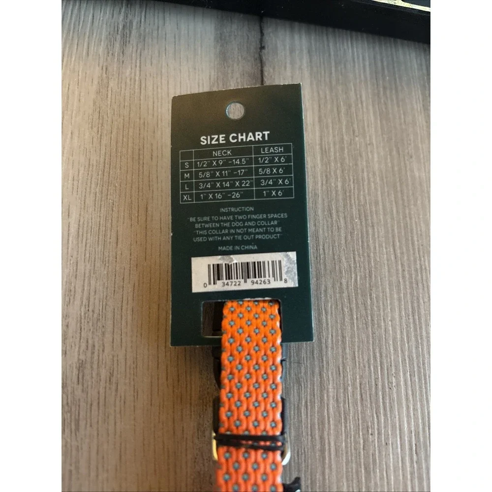 barndog orange collar
