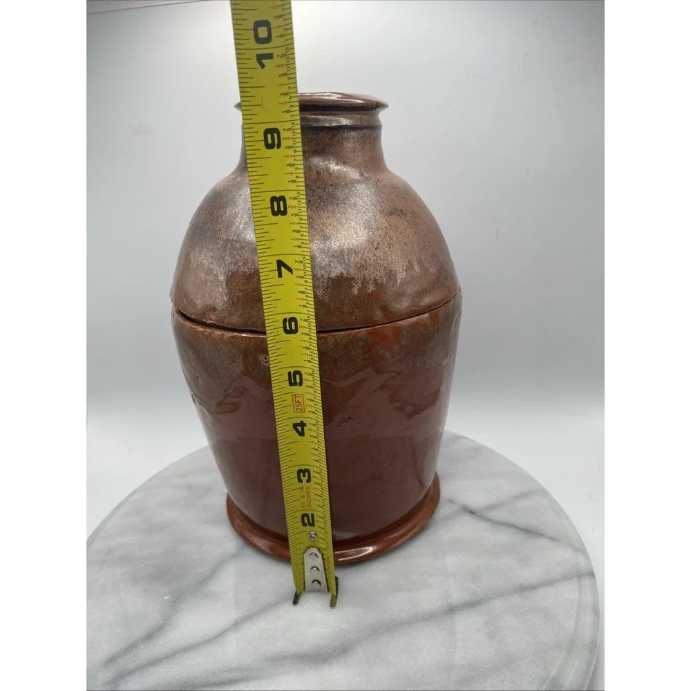 Unbranded Studio Pottery rustic ginger two