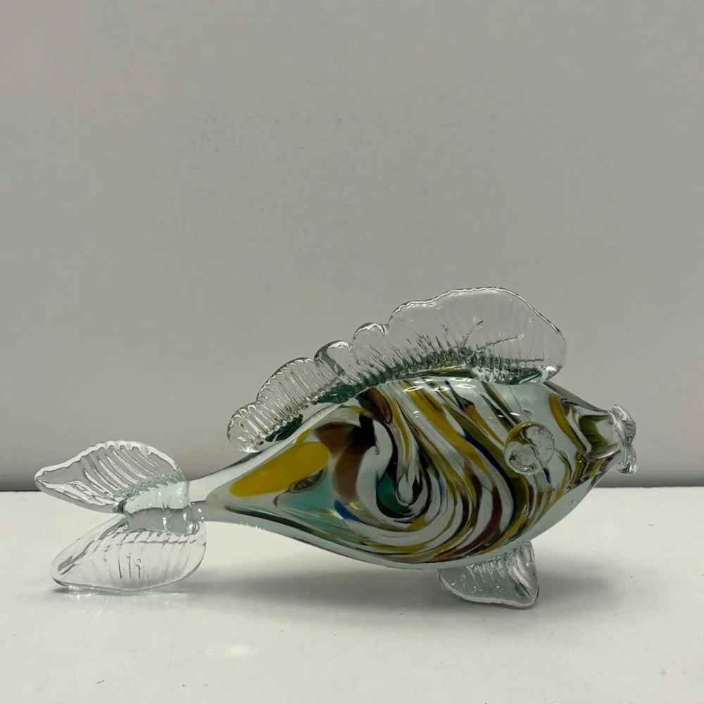 Murano Art Glass Fish Vintage figurine