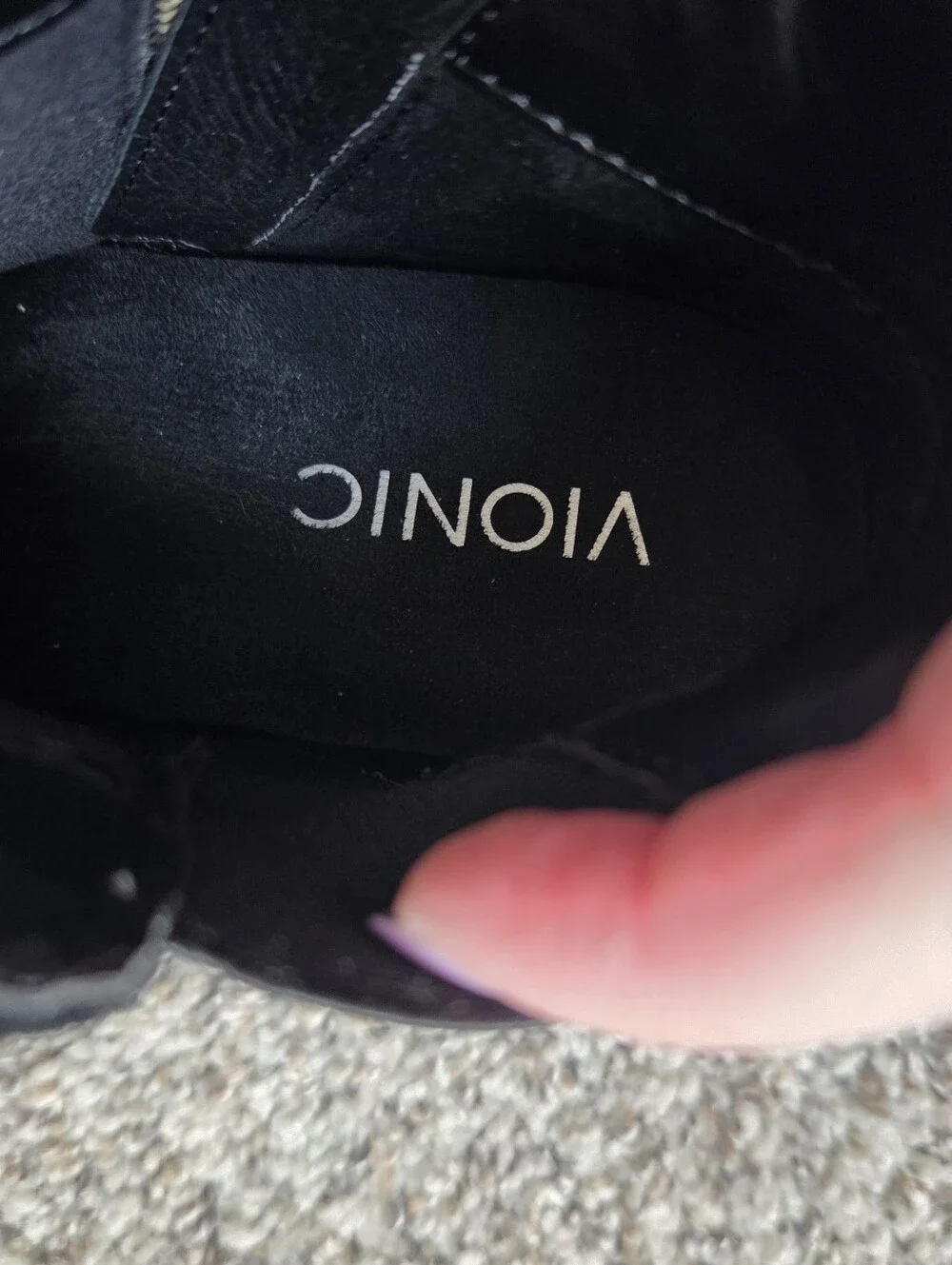 Vionic anne black