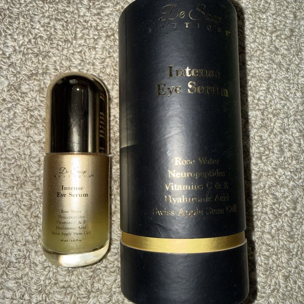 De Soap Boutique Intense Eye Serum Luxury Skin Care NEW Rose‎ Water