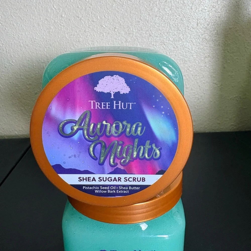Aurora Nights Shea Sugar Scrub Set Of 2