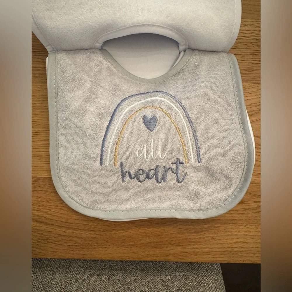 Blue Infant Bibs (Pack of 4) NWT