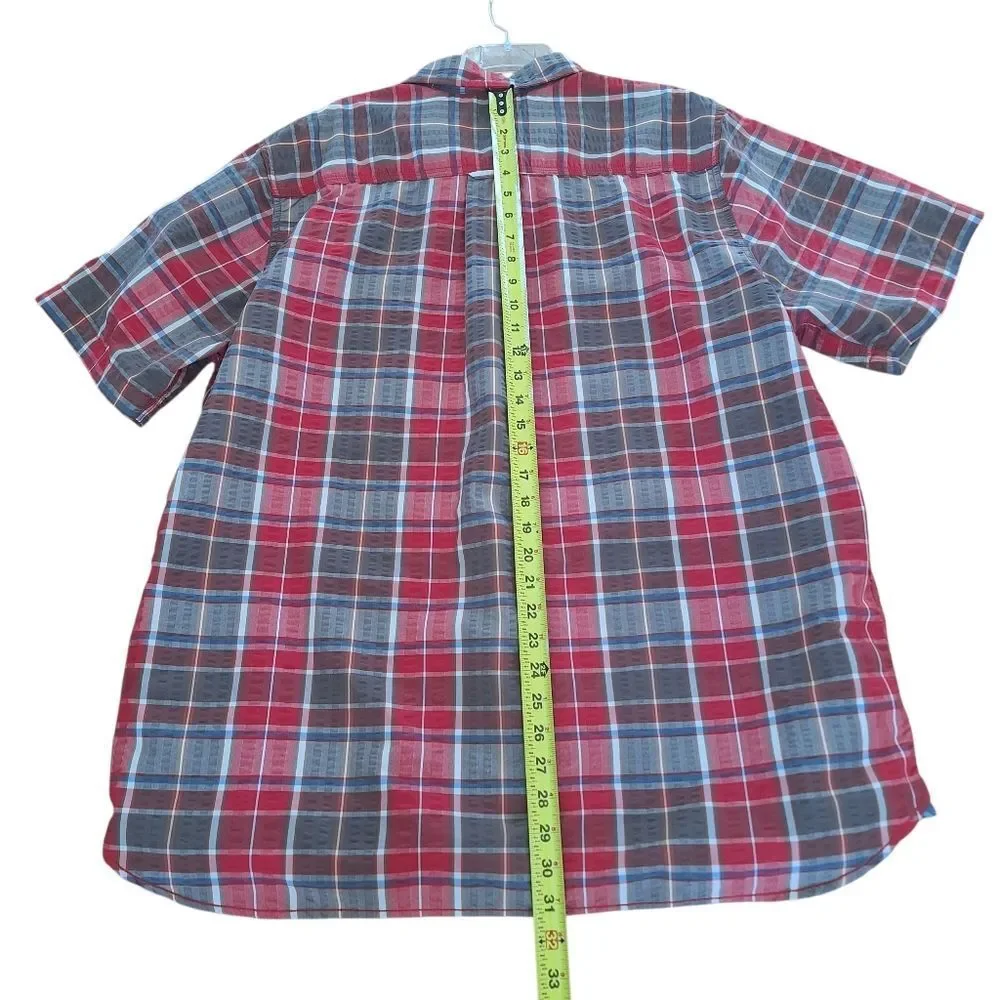 The North Face front chest seam