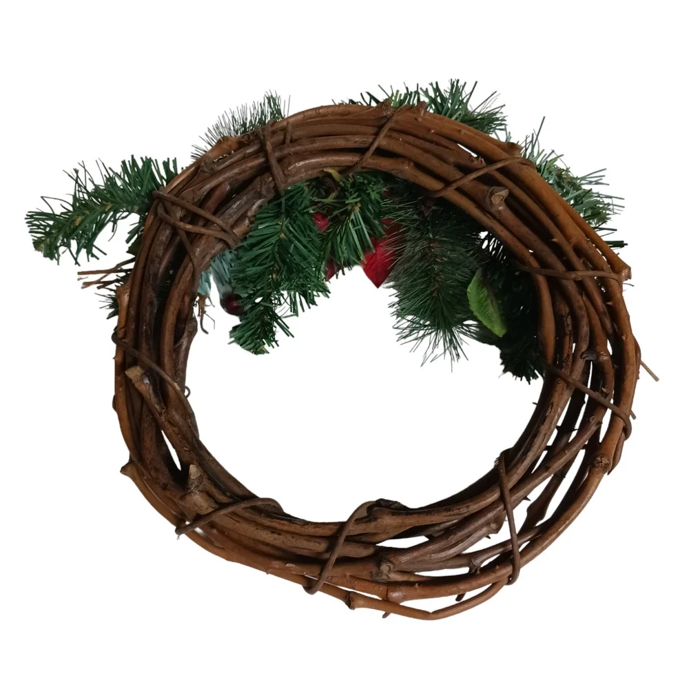 Grapevine Wreath Christmas Decor 12