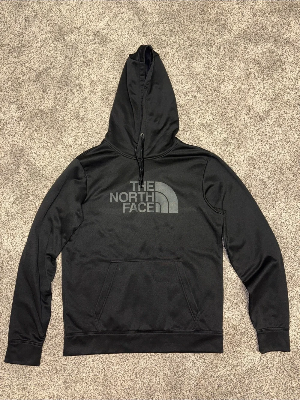 The North Face Men’s Black Pullover Hoodie with Logo