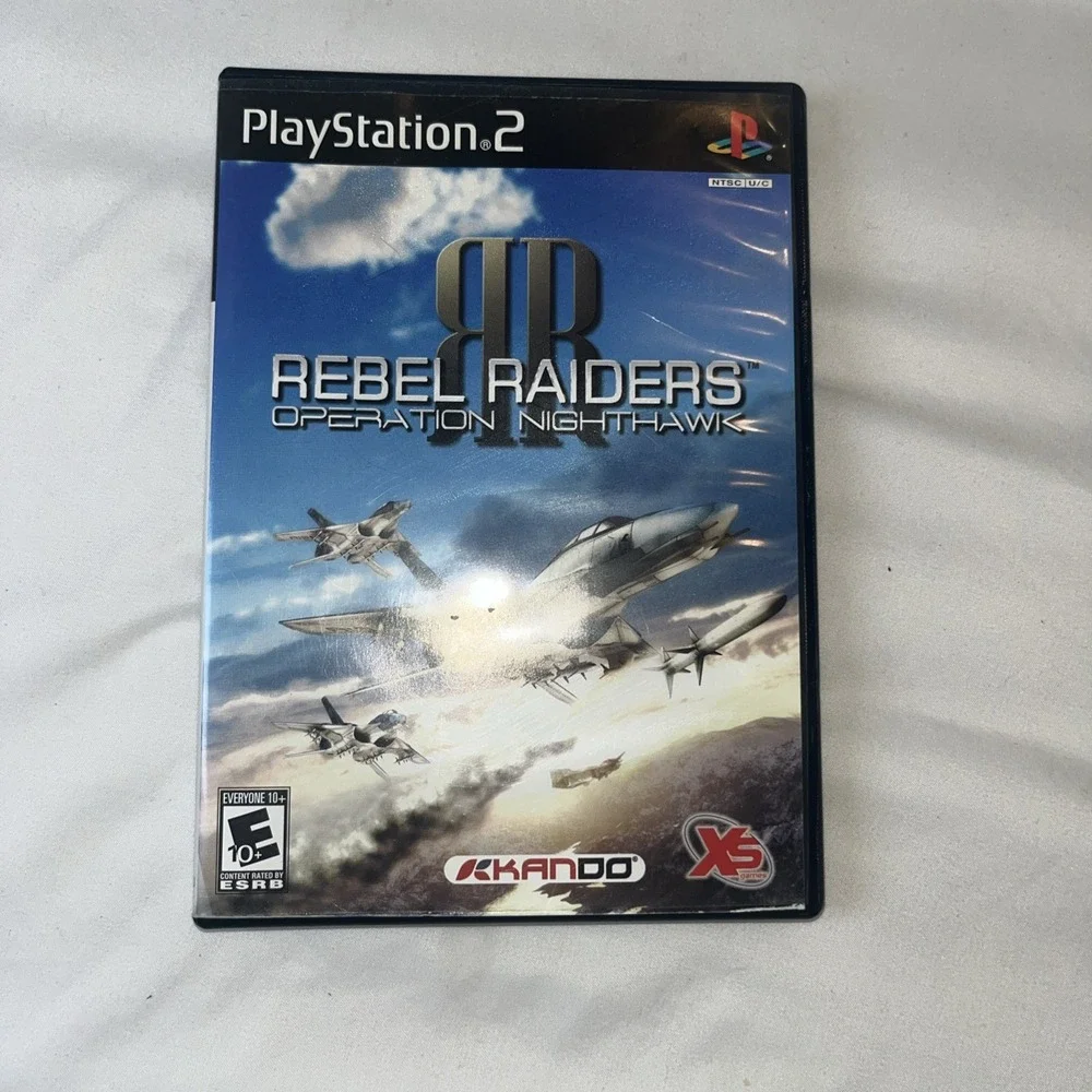 Rebel‎ Raiders: Operation Nighthawk (Sony PlayStation 2, 2006) With Manual