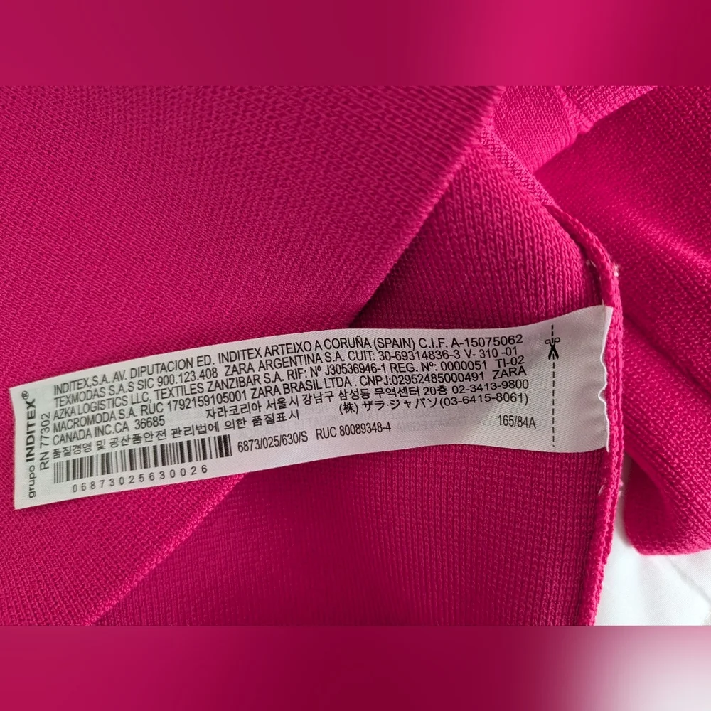 Zara vibrant fuchsia