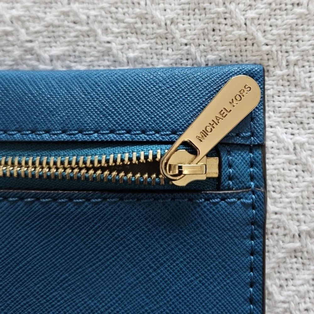 Michael Kors vibrant teal
