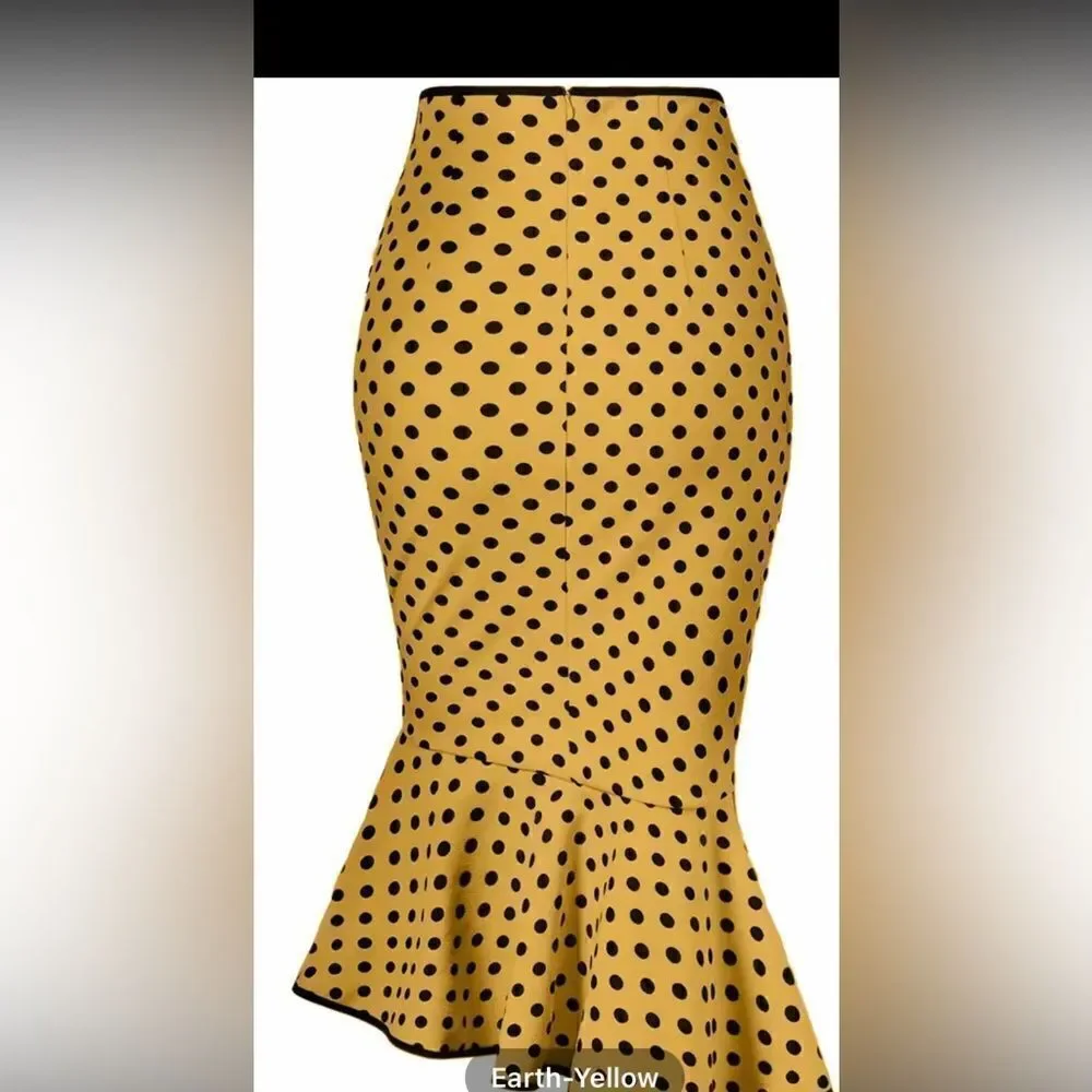 polkadot skirt
