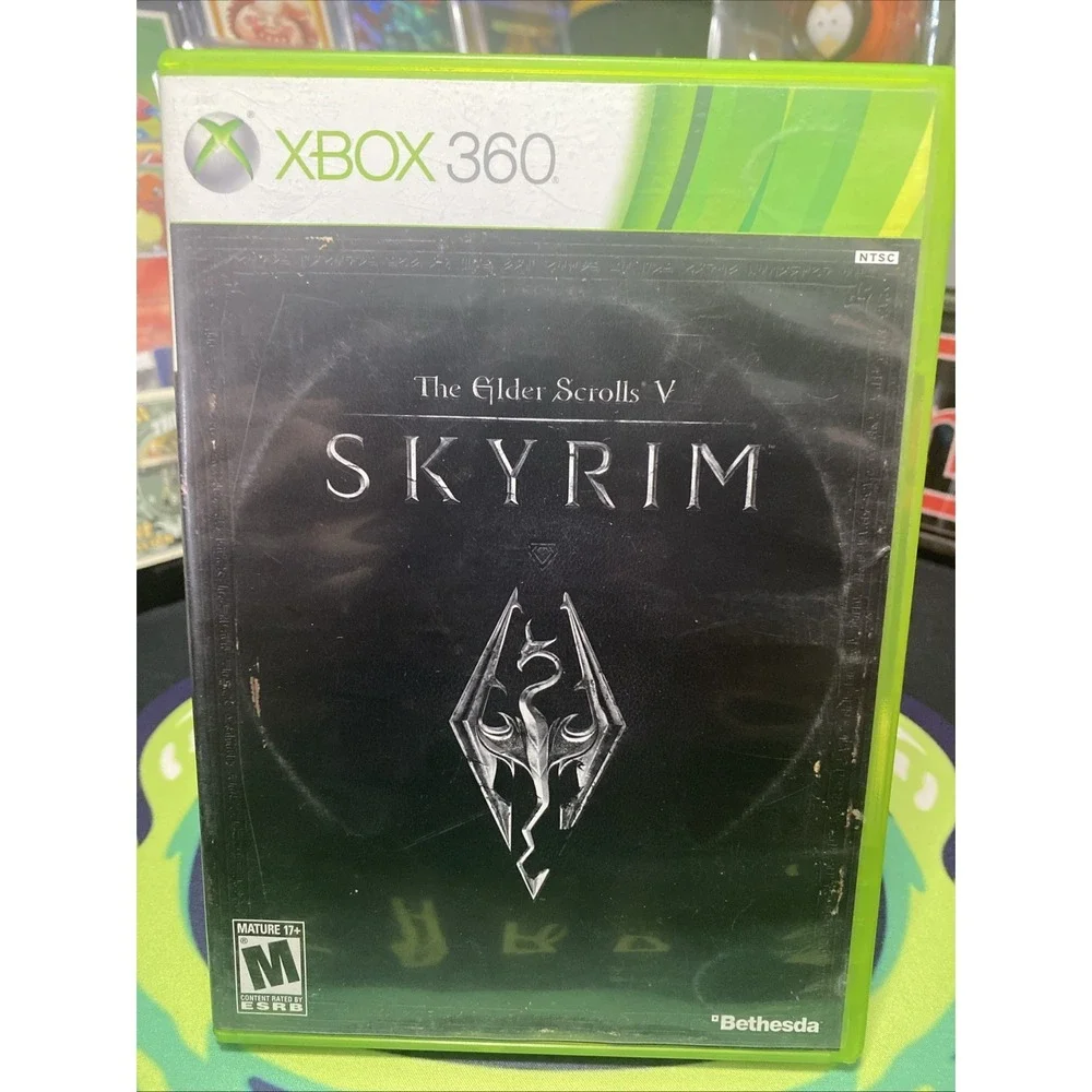 The Elder Scrolls V: Skyrim (Microsoft Xbox 360, 2011) - Includes Manual