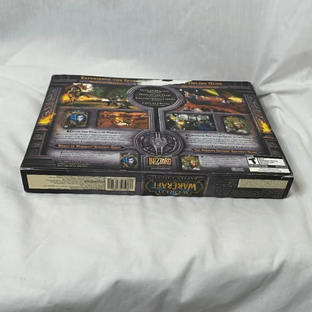World of Warcraft Battle Chest (PC/Mac Computer Game) - See Pics‎ for Details