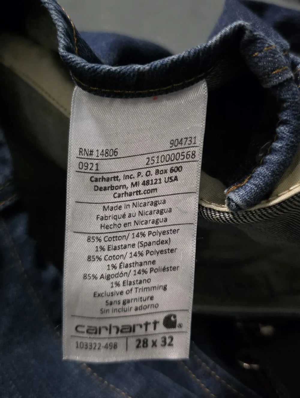 Carhartt mens rugged