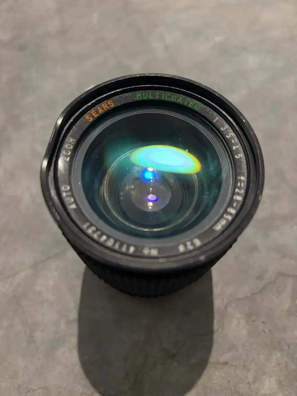 Sears Auto Zoom 28-85mm f/3.5-4.5 Multicoated Lens for Olympus OM Mount