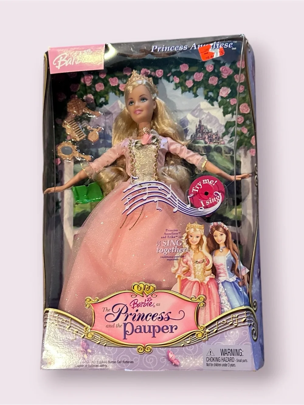Vintage Barbie As Princess And The Pauper Anneliese Doll 2004 Mattel