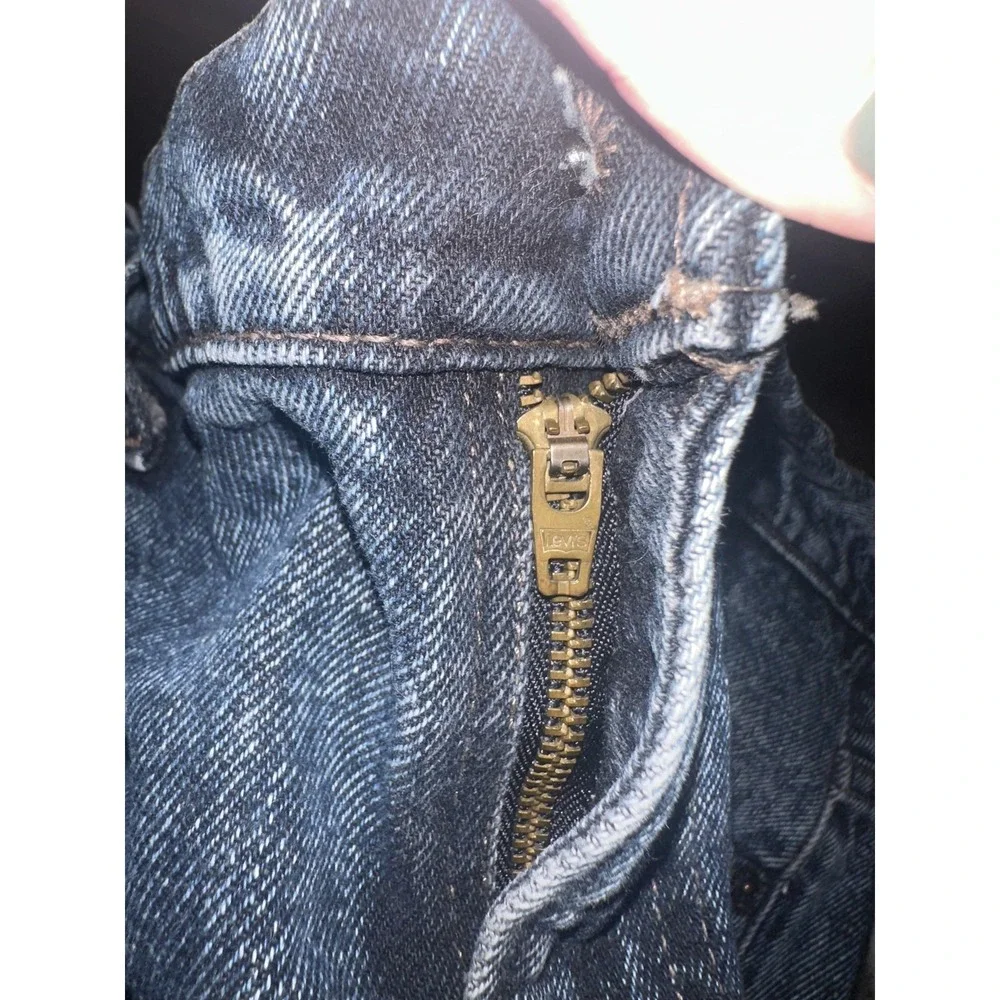 Levi's 550 Jeans Mens 36x30 Dark Stonewash Relaxed Fit Tapered Leg Denim Classic