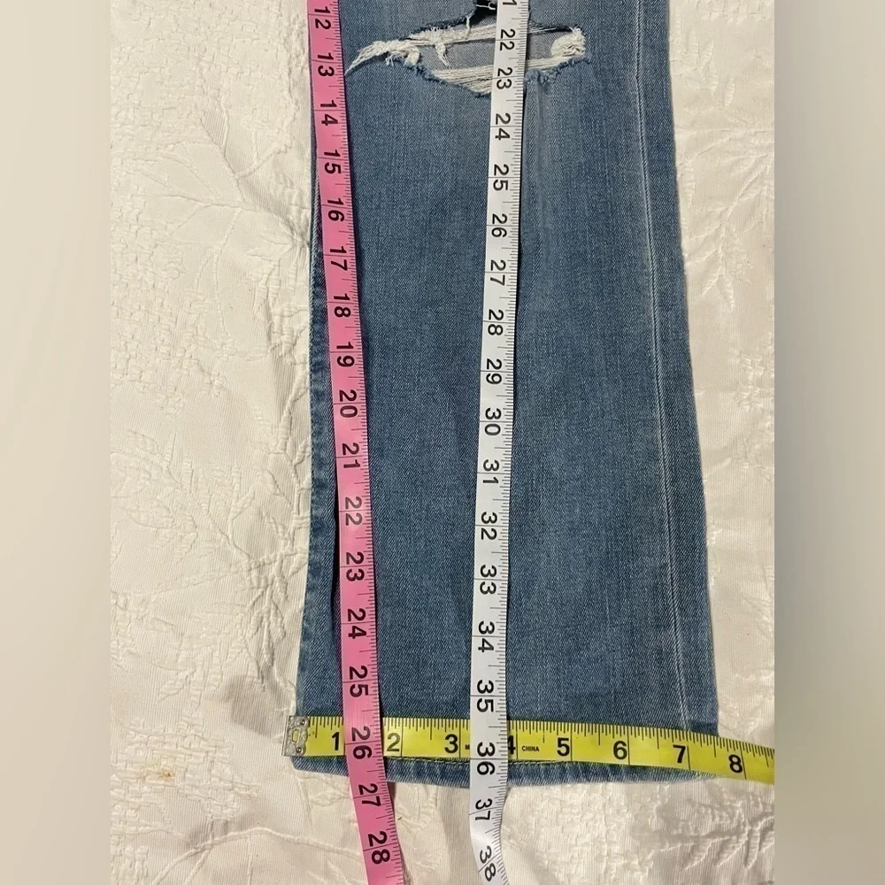 NWT Hudson NOA High Rise Straight Crop Size 25