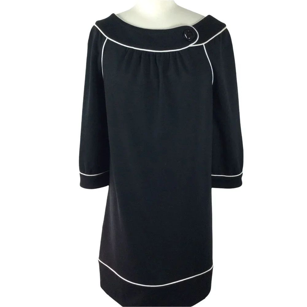 Geoffrey Beane Sport Vintage Black Dress, Size‎ 2