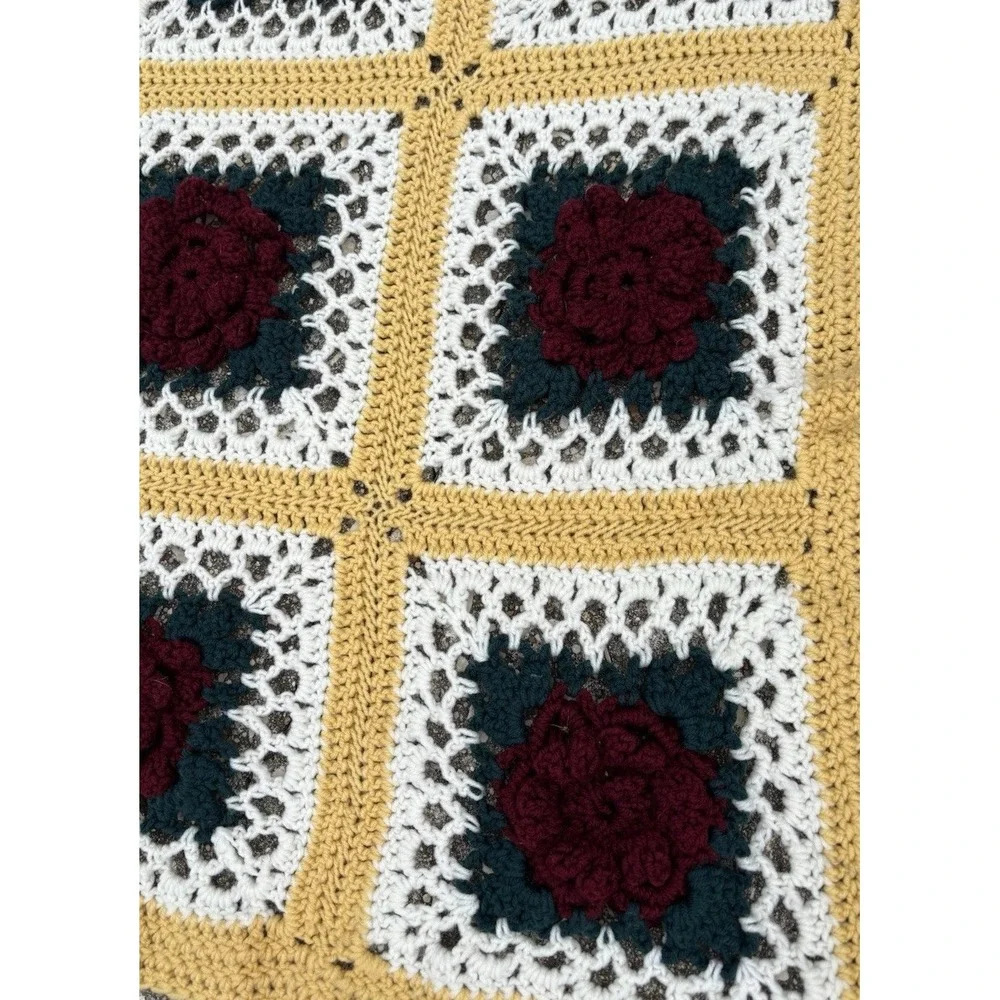 Handmade crochet blanket