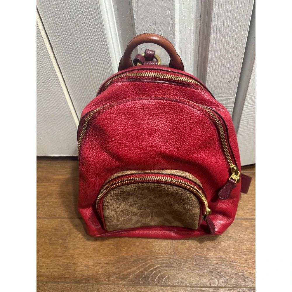Coach vibrant look backpack