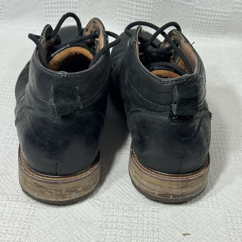 Florsheim Lodge Men's Plain Toe Chukka Black Boot‎ Size 9