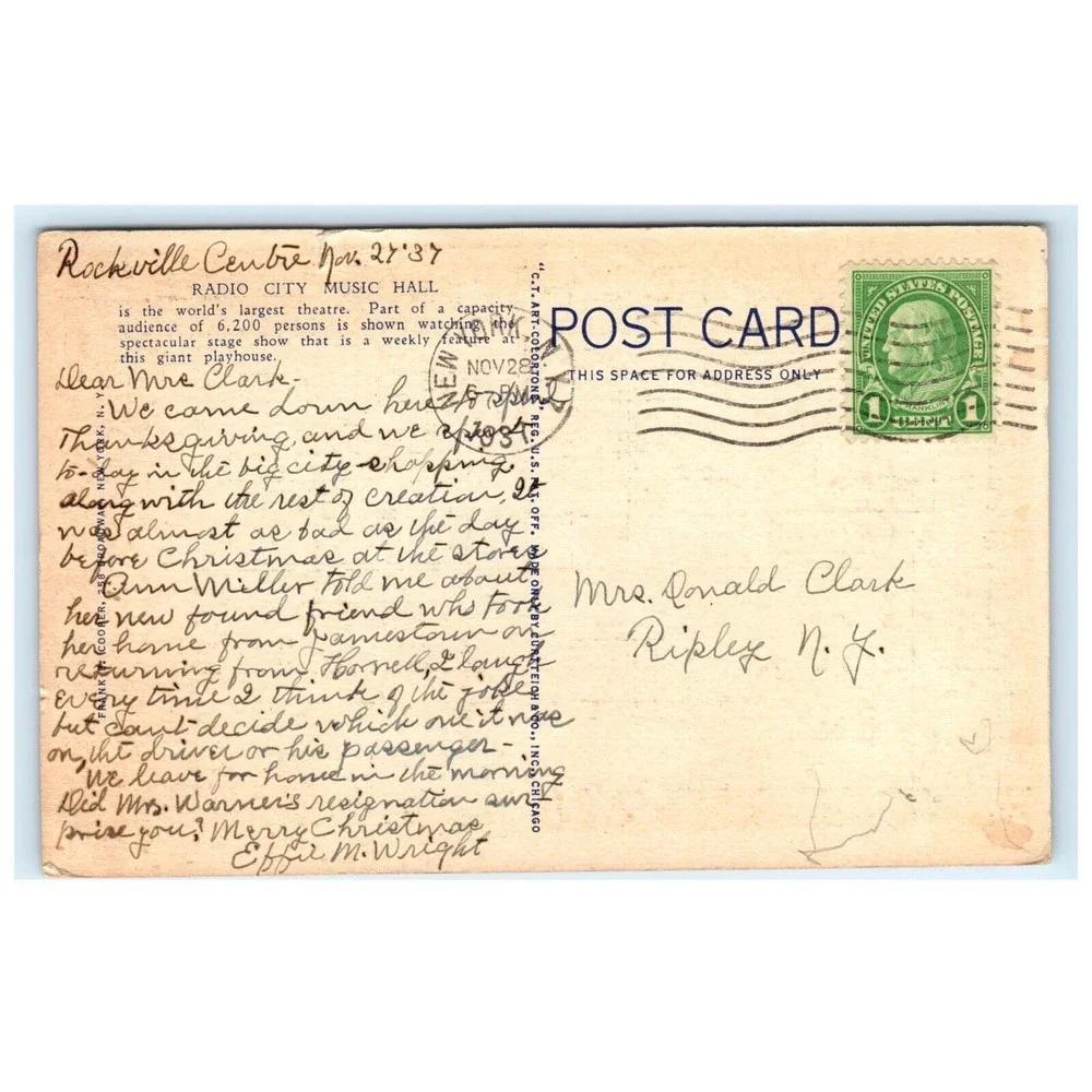 American Vintage vintage postcard