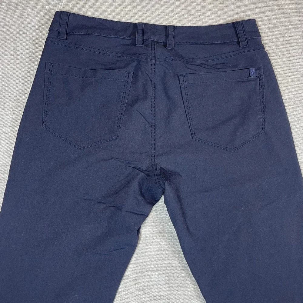 Tasc Tailored Fit Size 30x32 Navy Blue The Motion Pants‎ Bamboo Blend Slim
