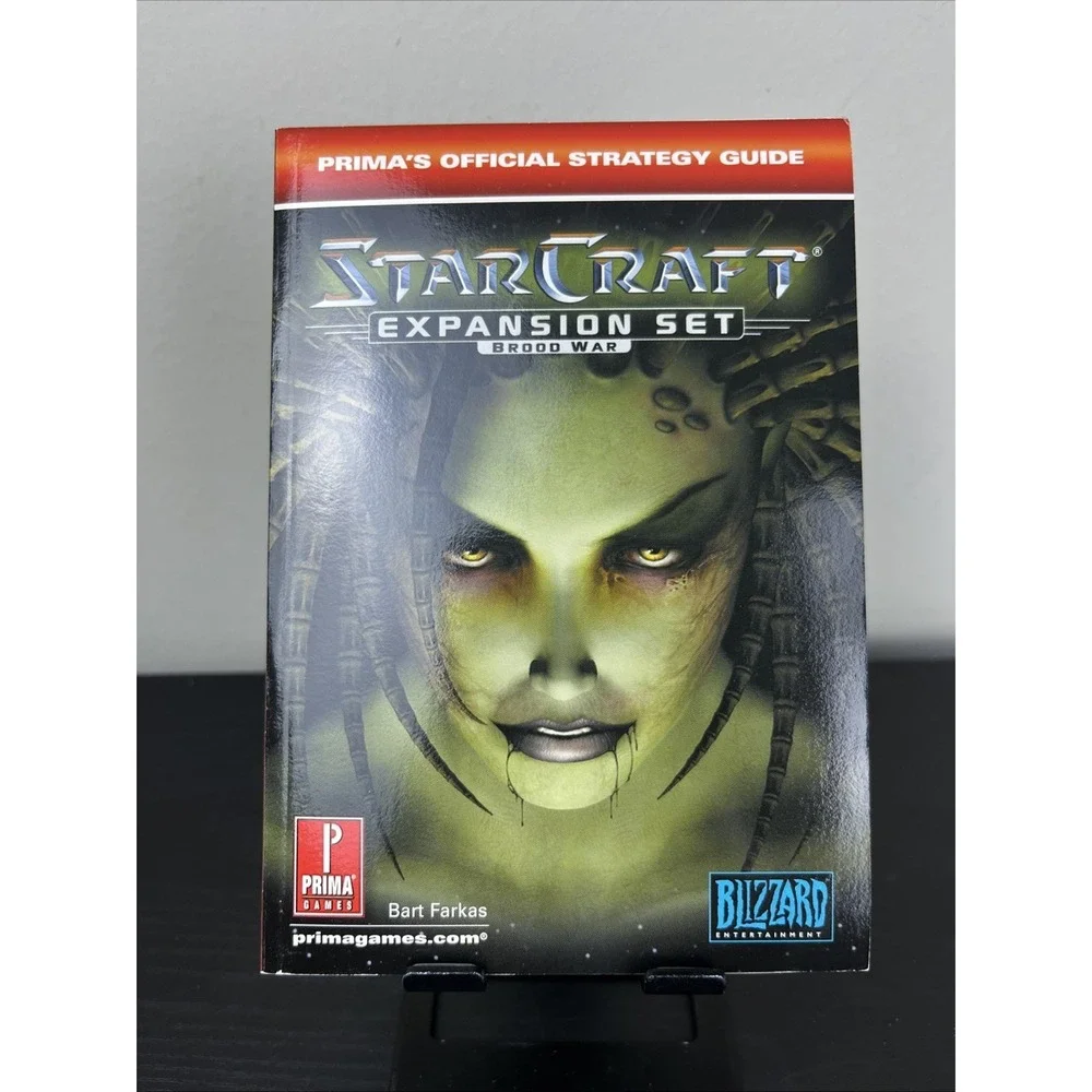 Prima's Official Star Craft Expansion Set Brood War Strategy Guide PC Book‎
