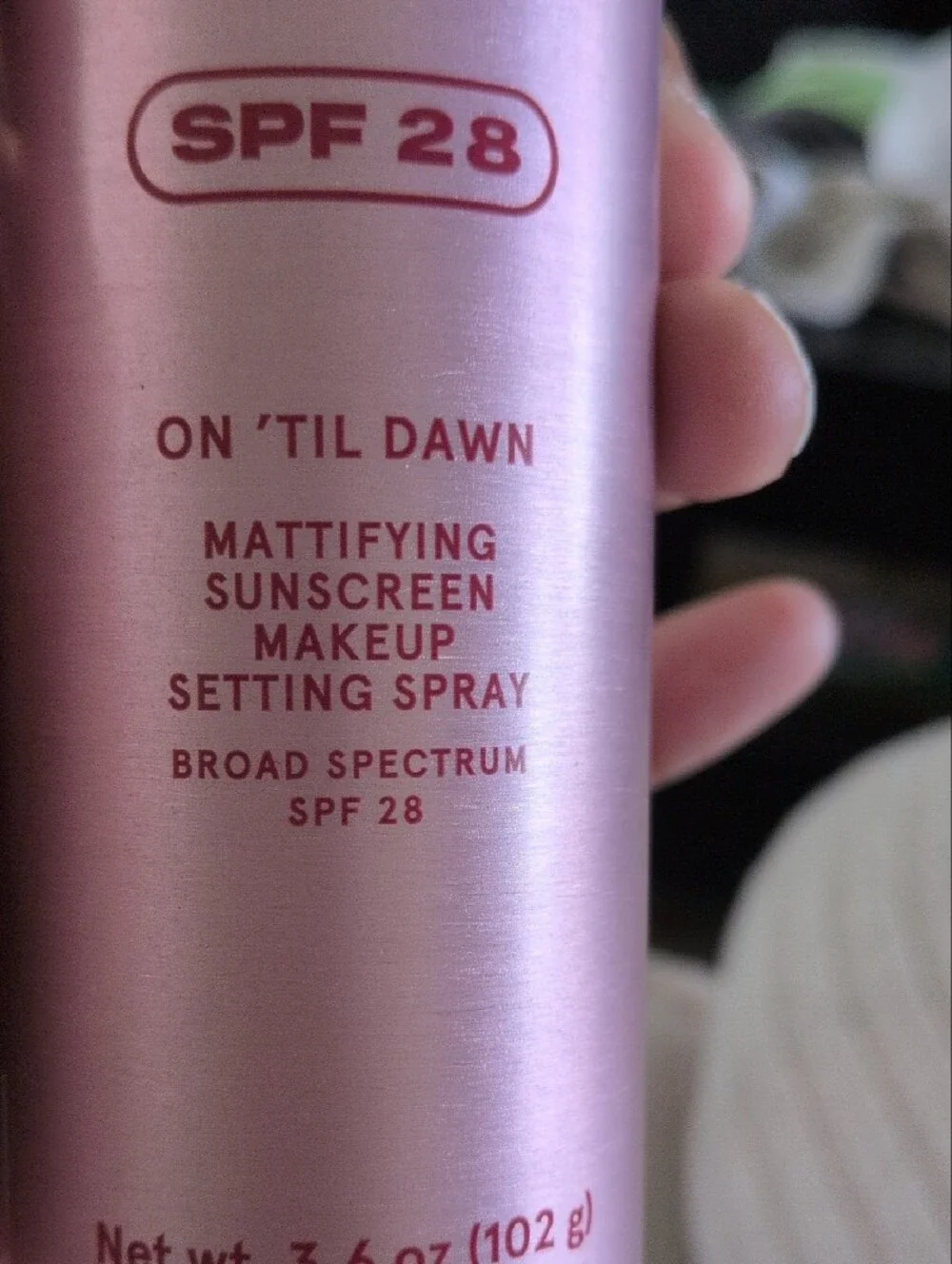 ONE/SIZE lightweight mattifying